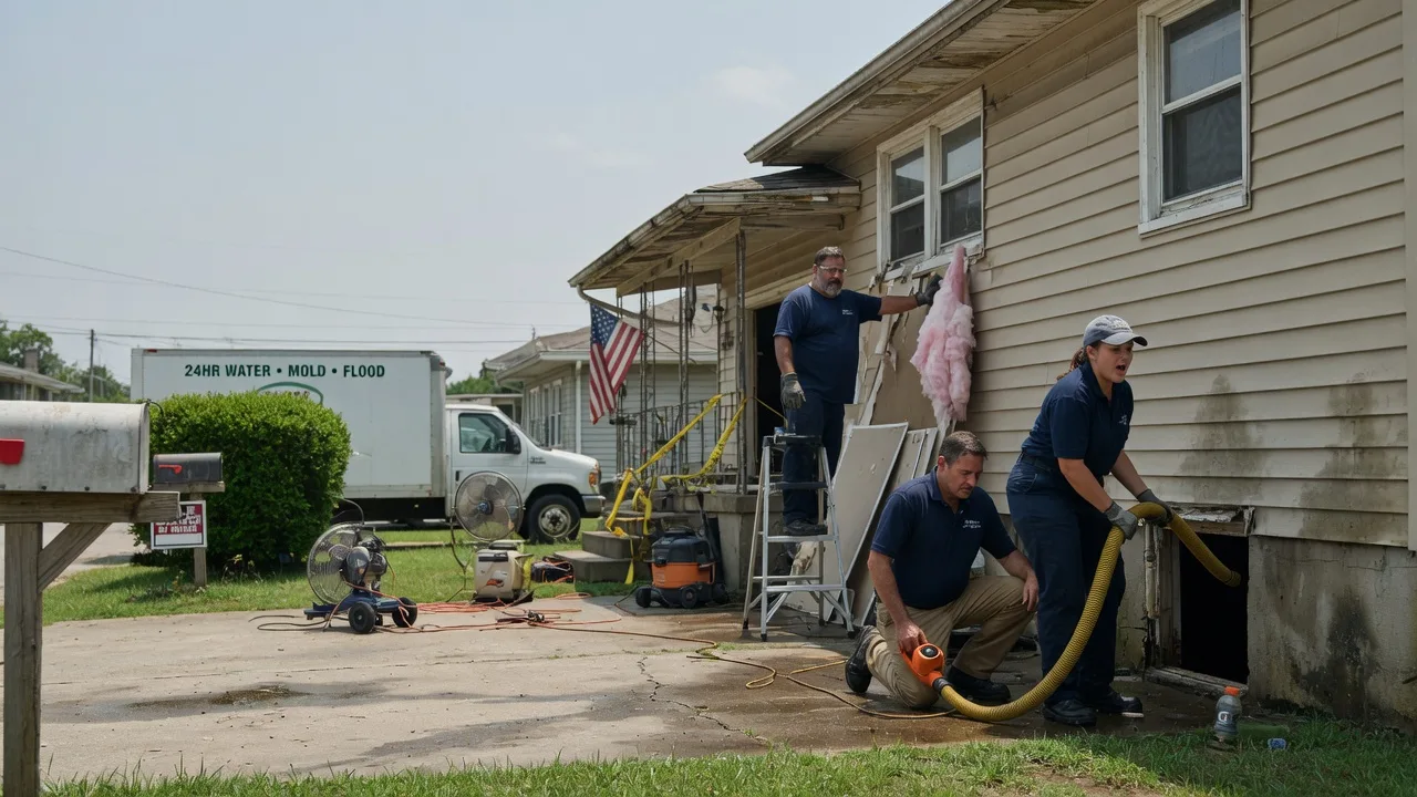 Water Damage Repair in Fairbank, PA near me